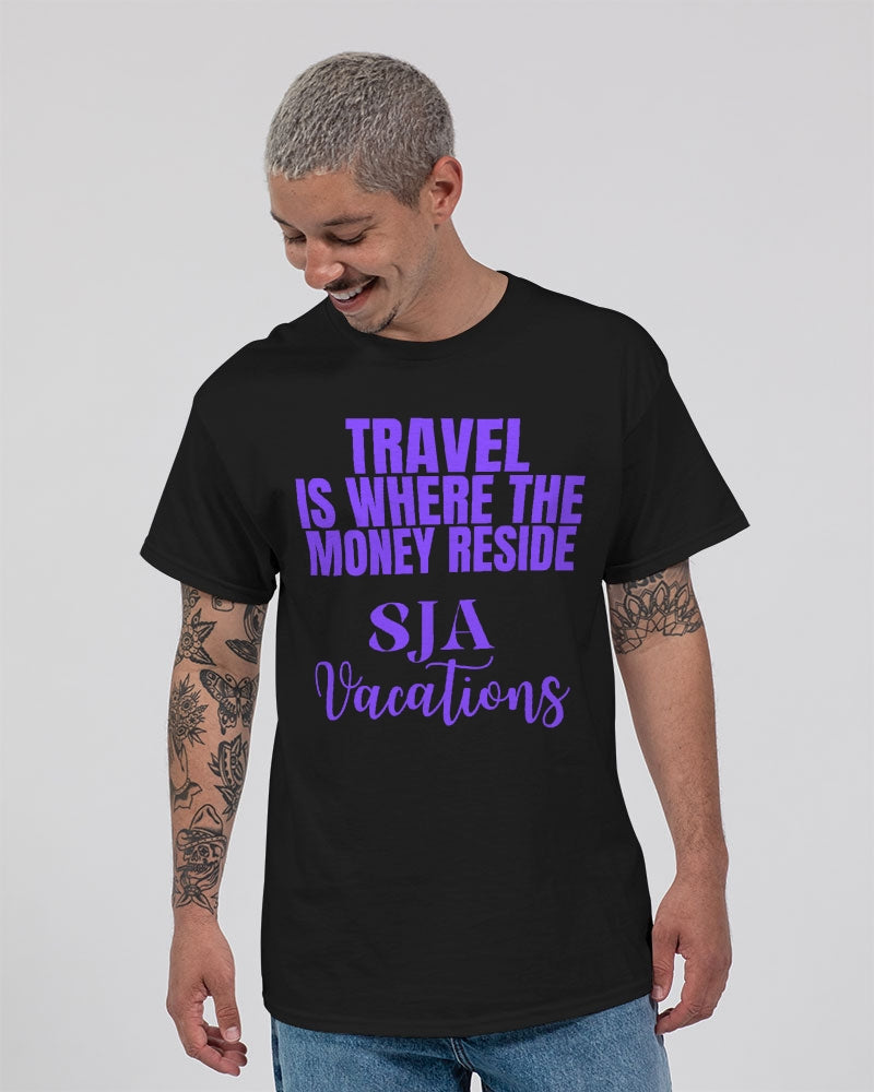 Travel is where the Money Resides - SJA Unisex Ultra Cotton T-Shirt | Gildan