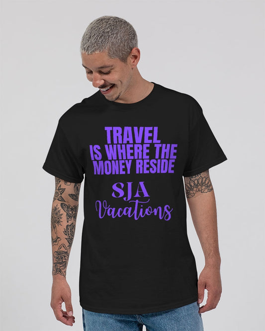 Travel is where the Money Resides - SJA Unisex Ultra Cotton T-Shirt | Gildan