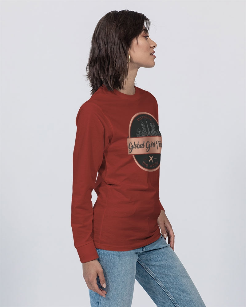 Global Girl Travel Unisex Long Sleeve Tee | Lane Seven