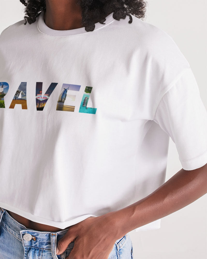 Travel Women's Lounge Cropped Tee