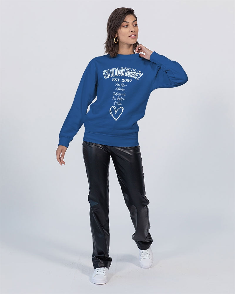 GOD MOMMY - CARLISA Unisex Premium Crewneck Sweatshirt | Lane Seven