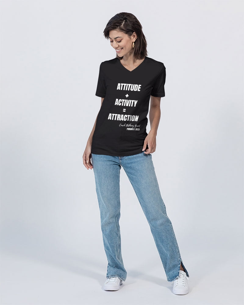 AAA - 2 Unisex Jersey V-Neck Tee | Bella + Canvas