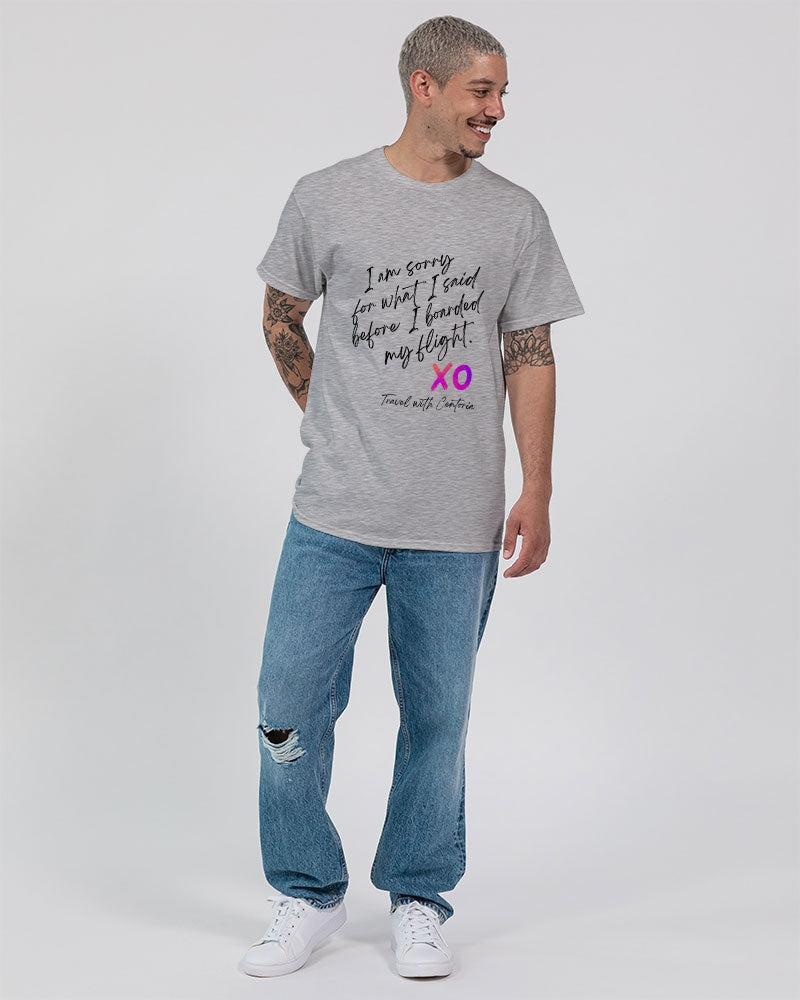 I'm Sorry... - Gray Shirt / Black Font - Unisex Ultra Cotton T-Shirt | Gildan