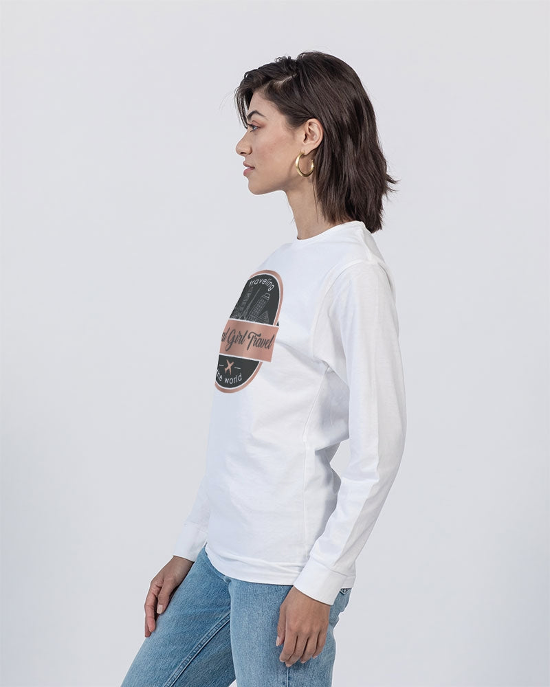 Global Girl Travel Unisex Long Sleeve Tee | Lane Seven
