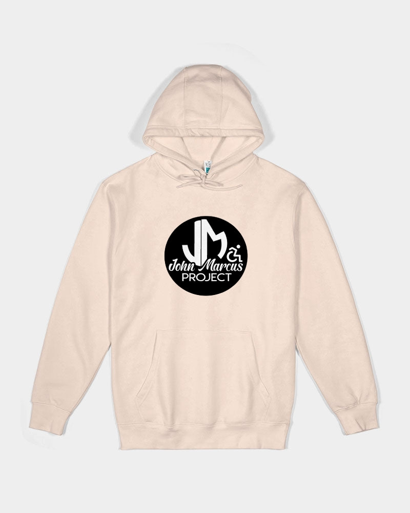 John Marcus - Black & White Unisex Premium Pullover Hoodie | Lane Seven
