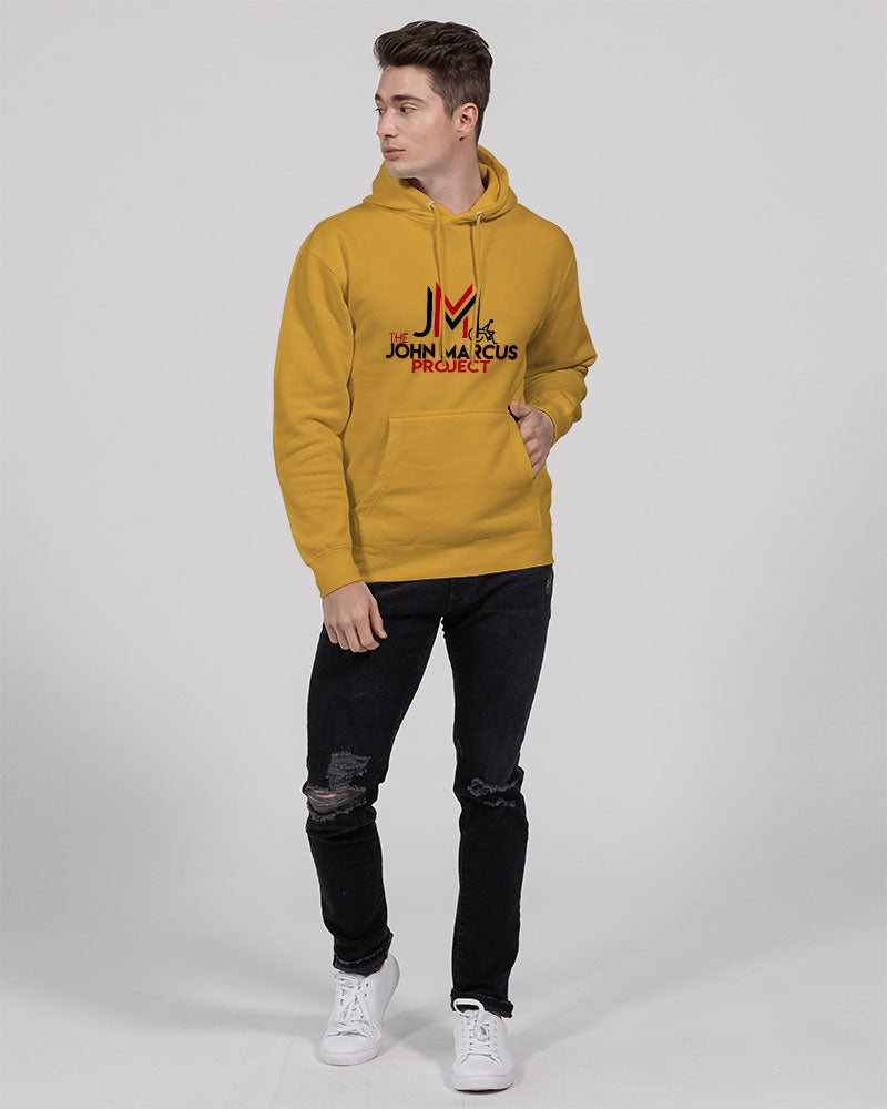 John Marcus - Black & Red Unisex Premium Pullover Hoodie | Lane Seven