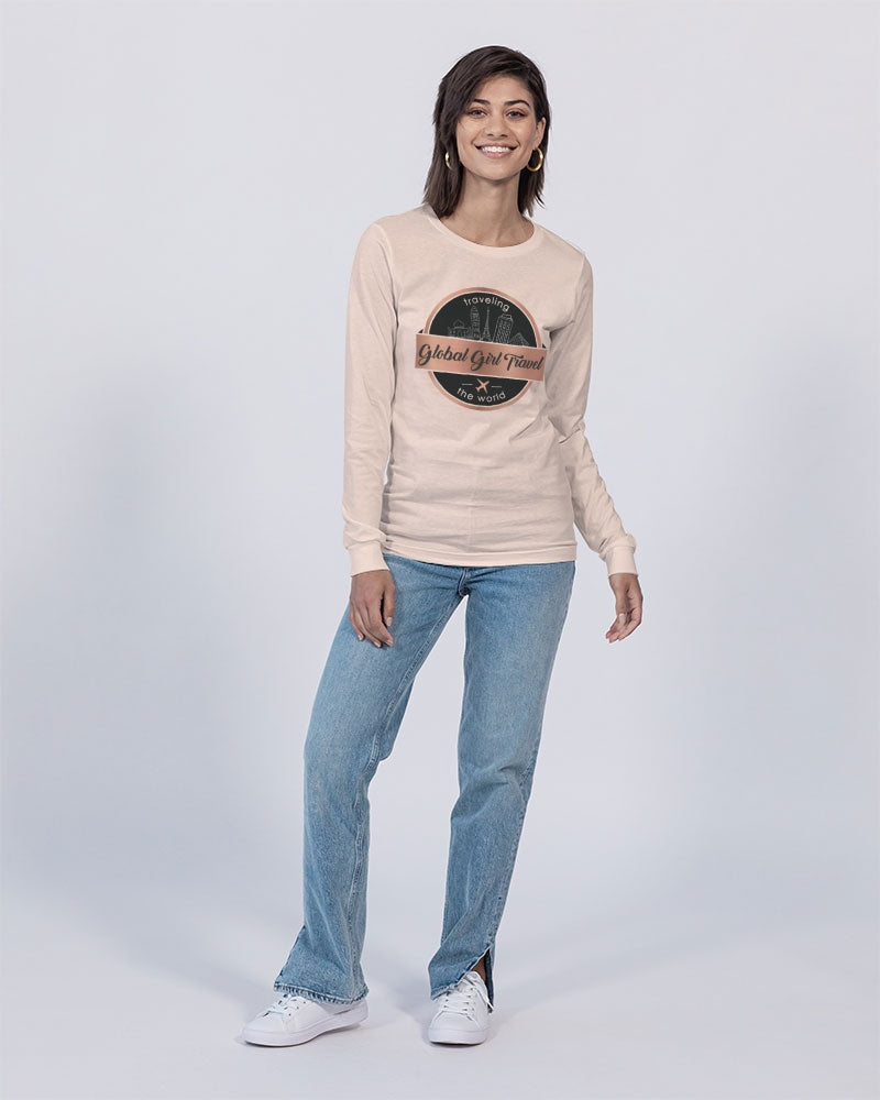 Global Girl Travel Unisex Long Sleeve Tee | Lane Seven