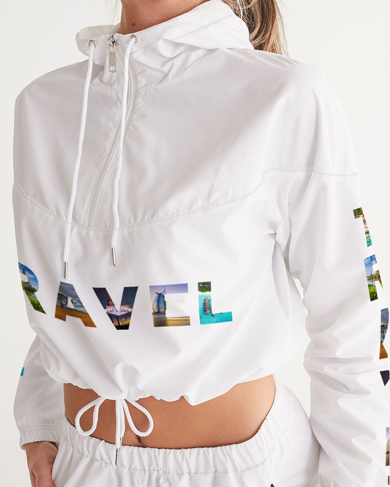 Travel Women's Cropped Windbreaker