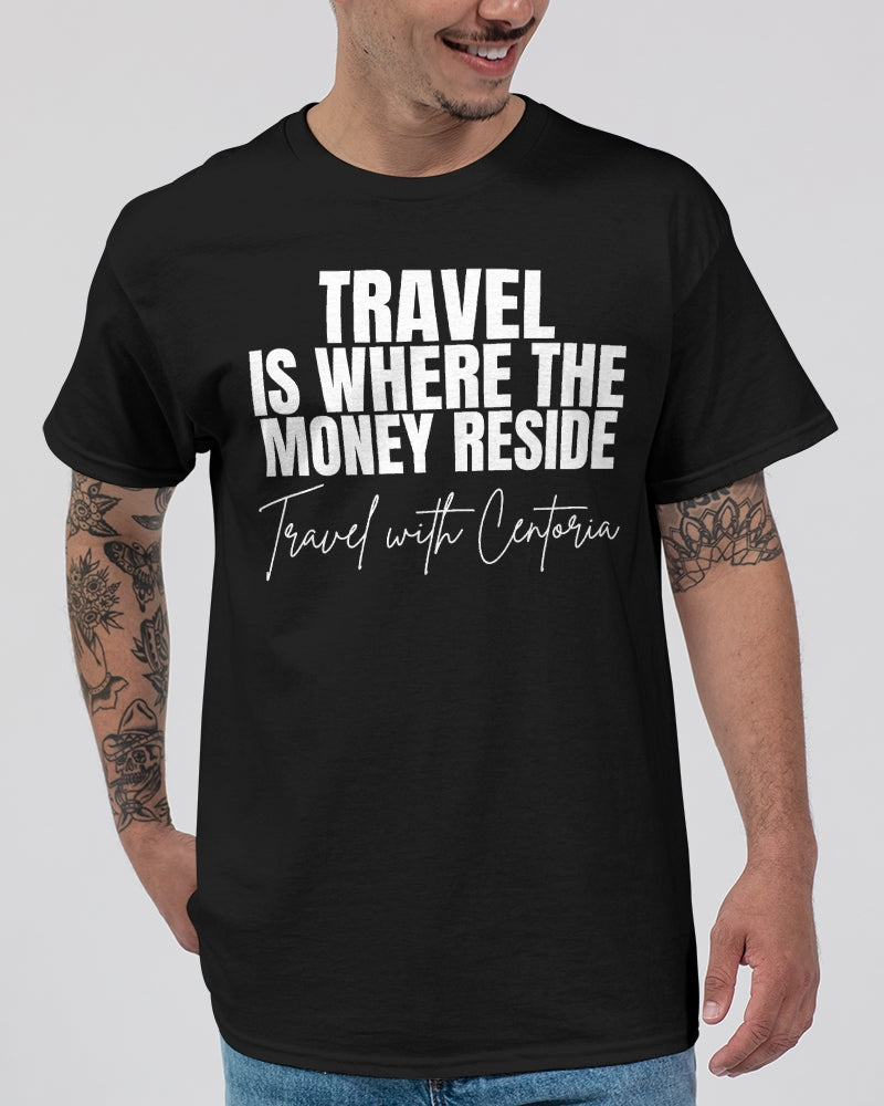 Travel is where the Money Resides - TWC Unisex Ultra Cotton T-Shirt | Gildan