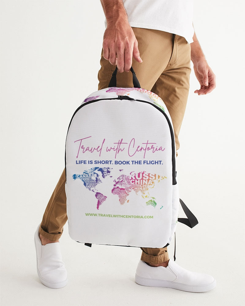 Travel with Centoria T-Shirt Large Backpack