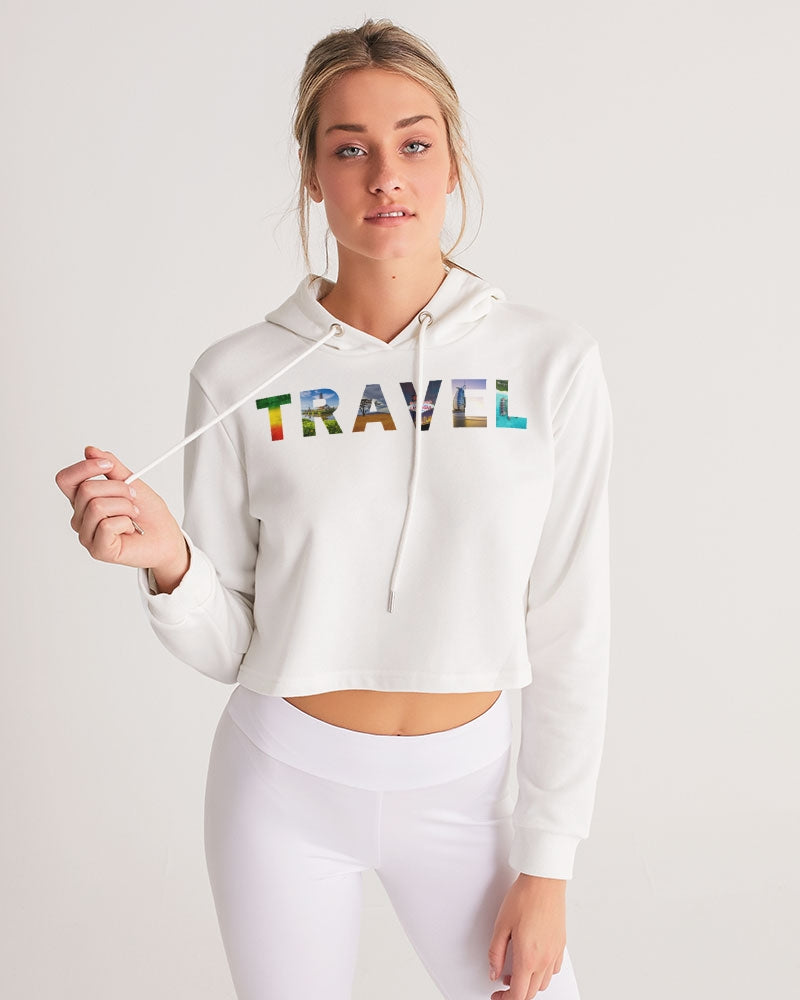 Travel Women's Cropped Hoodie