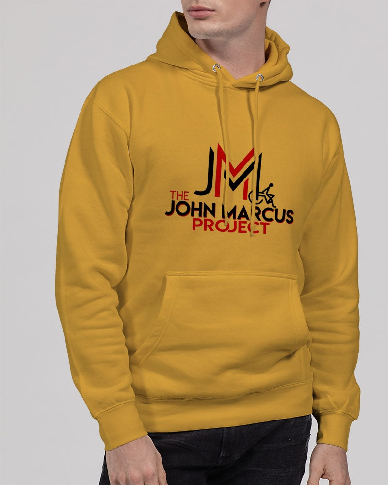 John Marcus - Black & Red Unisex Premium Pullover Hoodie | Lane Seven