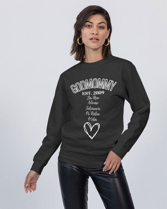 GOD MOMMY - CARLISA Unisex Premium Crewneck Sweatshirt | Lane Seven