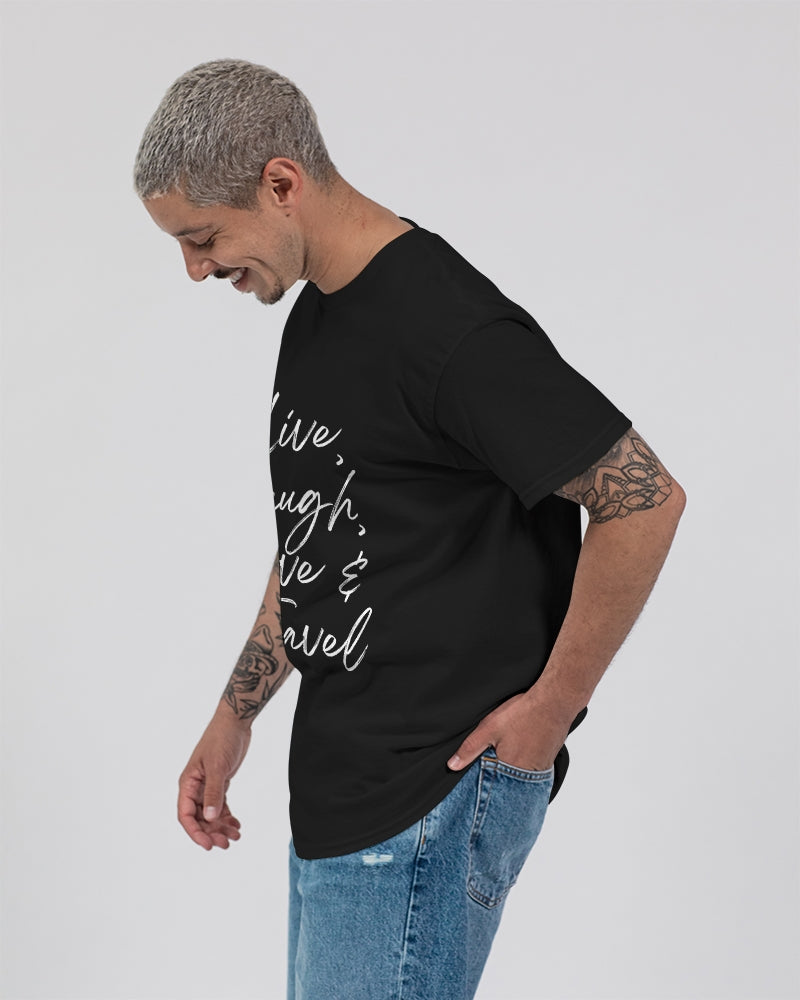 Live, Laugh, Love - White Unisex Ultra Cotton T-Shirt | Gildan