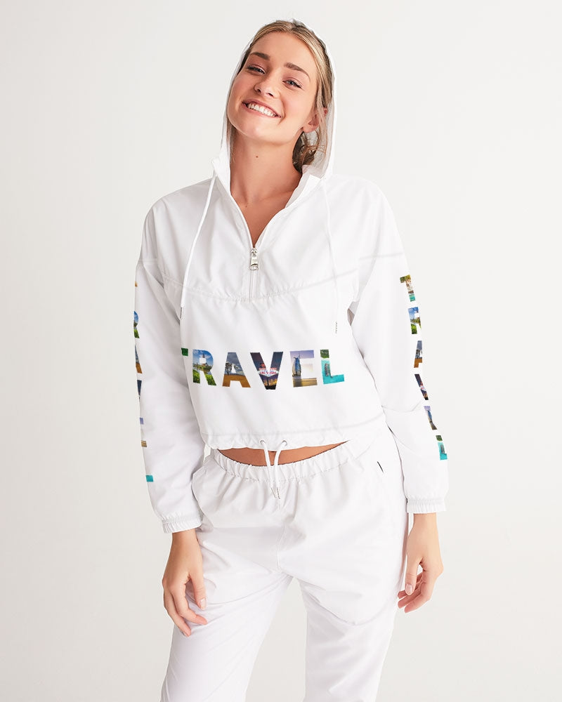 Travel Women's Cropped Windbreaker