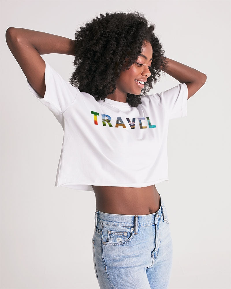 Travel Women's Lounge Cropped Tee
