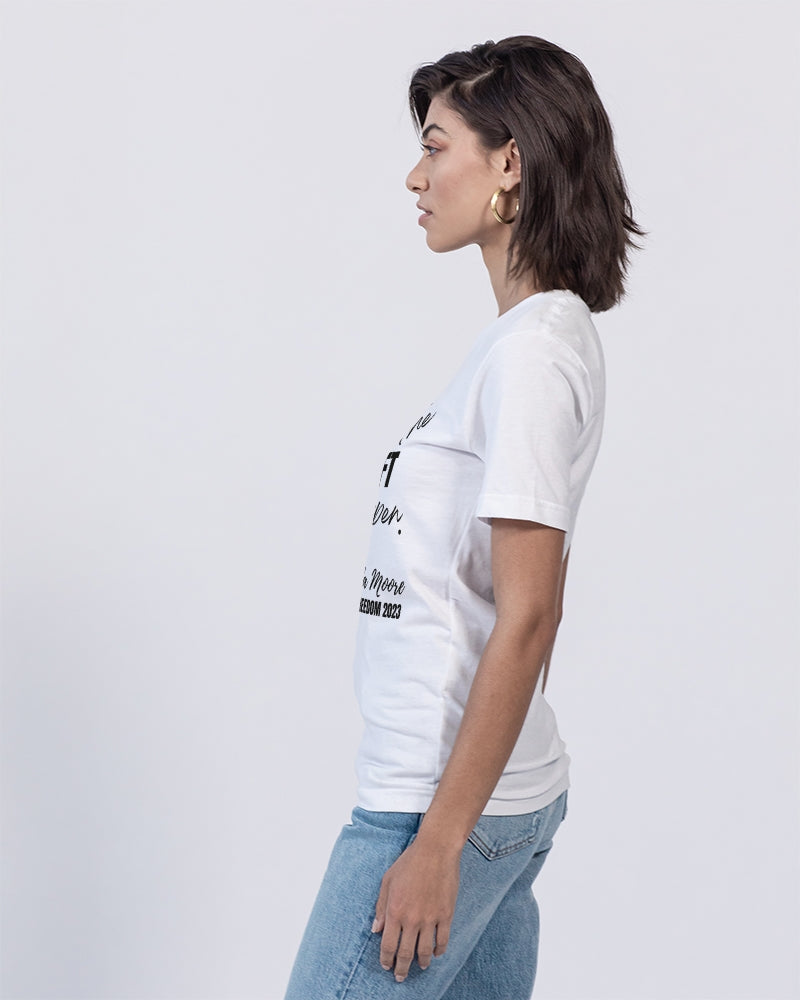 Allow the SHIFT to happen - Black Unisex Jersey V-Neck Tee | Bella + Canvas
