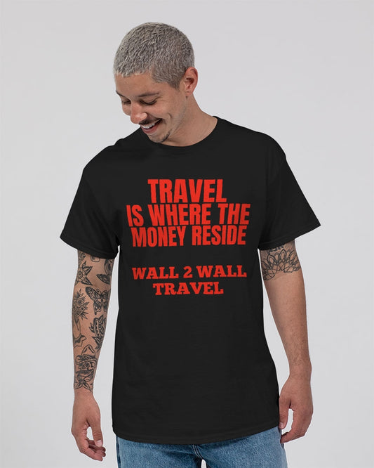Travel is where the Money Resides - W2W Unisex Ultra Cotton T-Shirt | Gildan