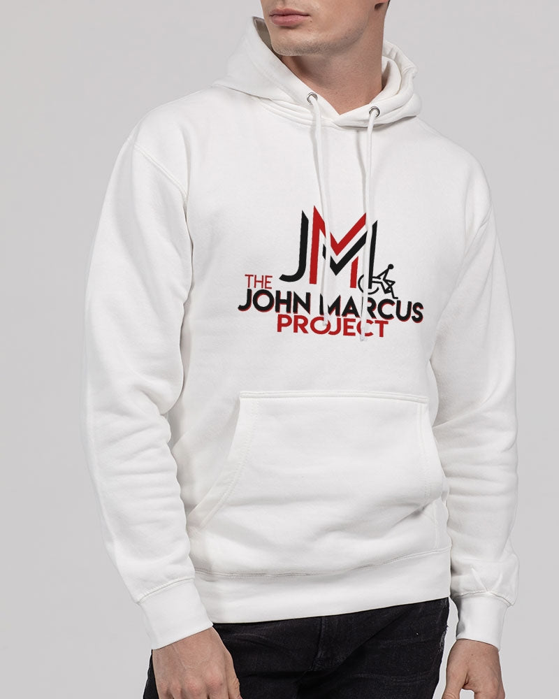 John Marcus - Black & Red Unisex Premium Pullover Hoodie | Lane Seven