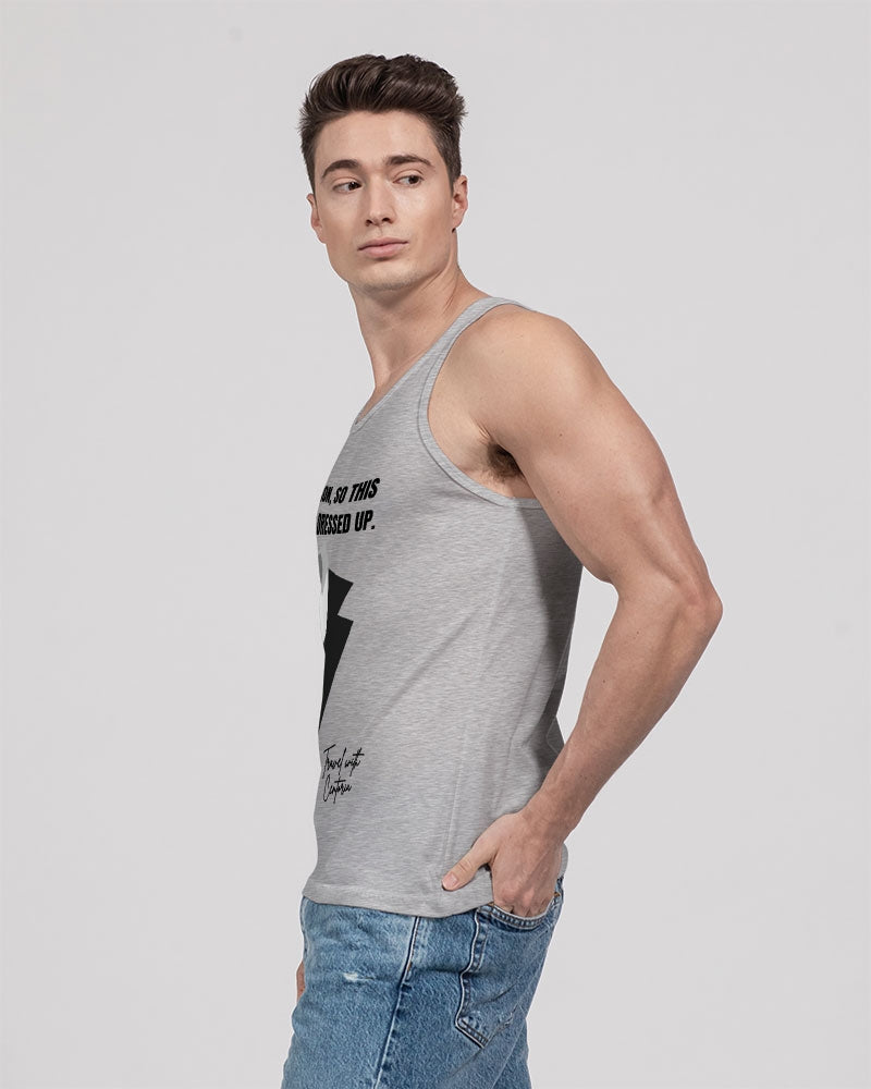 Male Dress - 1 Unisex Jersey Tank | Bella + Canvas