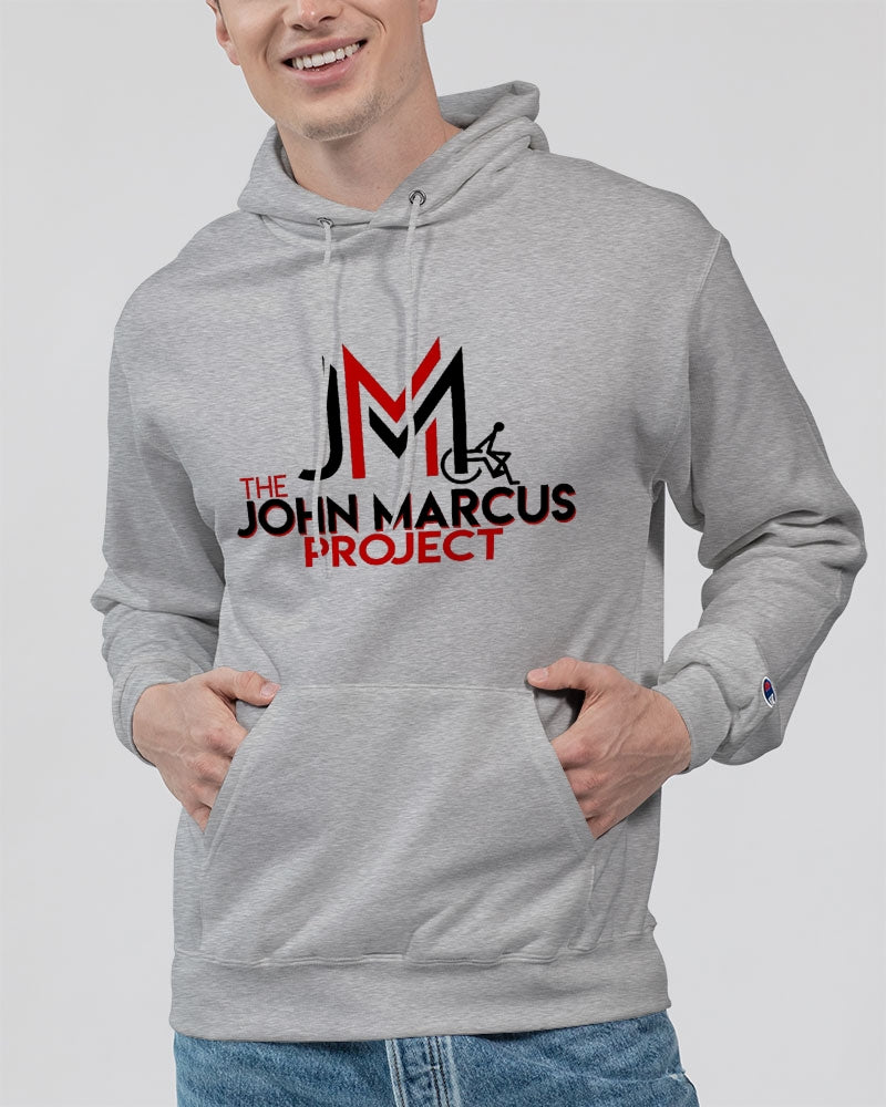 John Marcus - Black & Red Unisex Hoodie | Champion