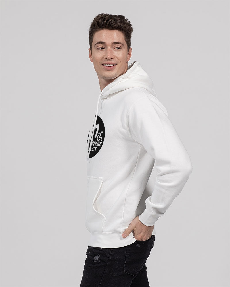 John Marcus - Black & White Unisex Premium Pullover Hoodie | Lane Seven