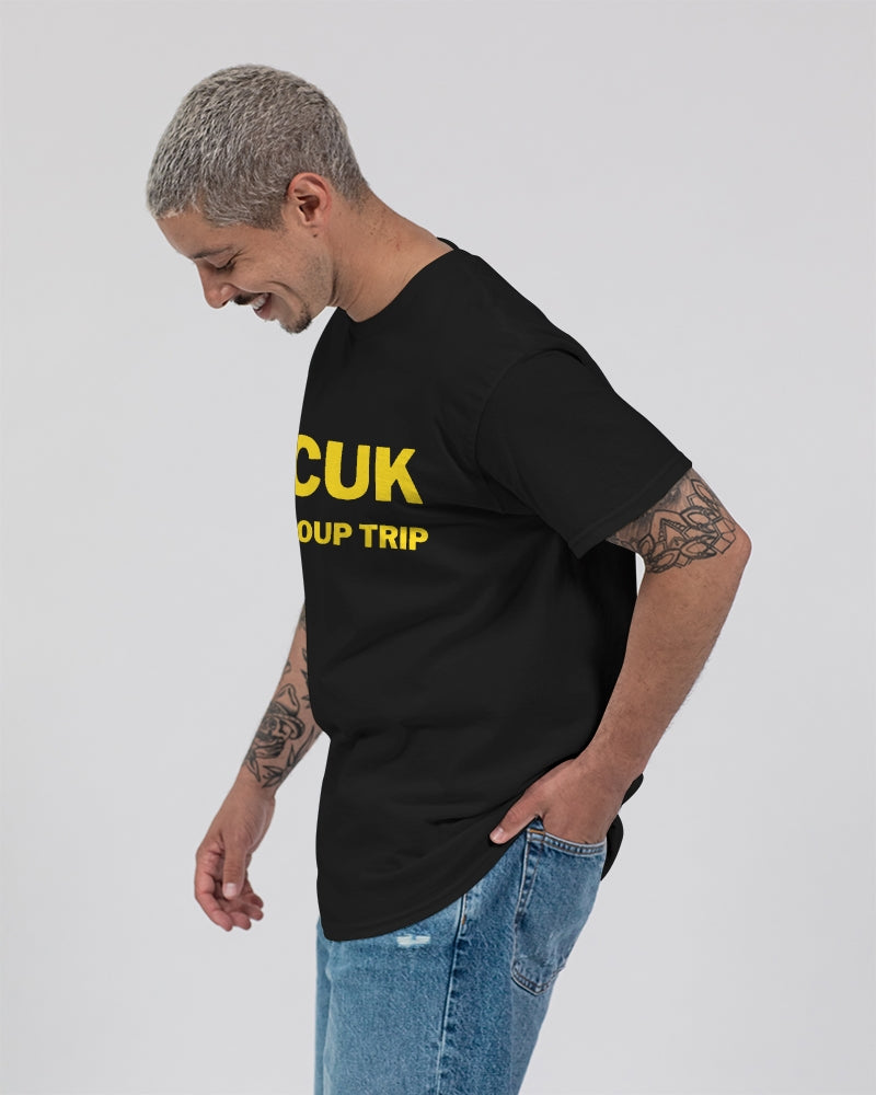 FCUK - Yellow Font Unisex Ultra Cotton T-Shirt | Gildan