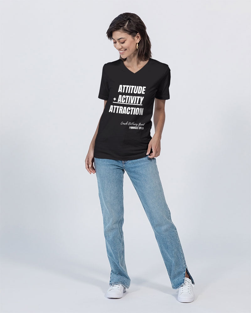 AAA Unisex Jersey V-Neck Tee | Bella + Canvas