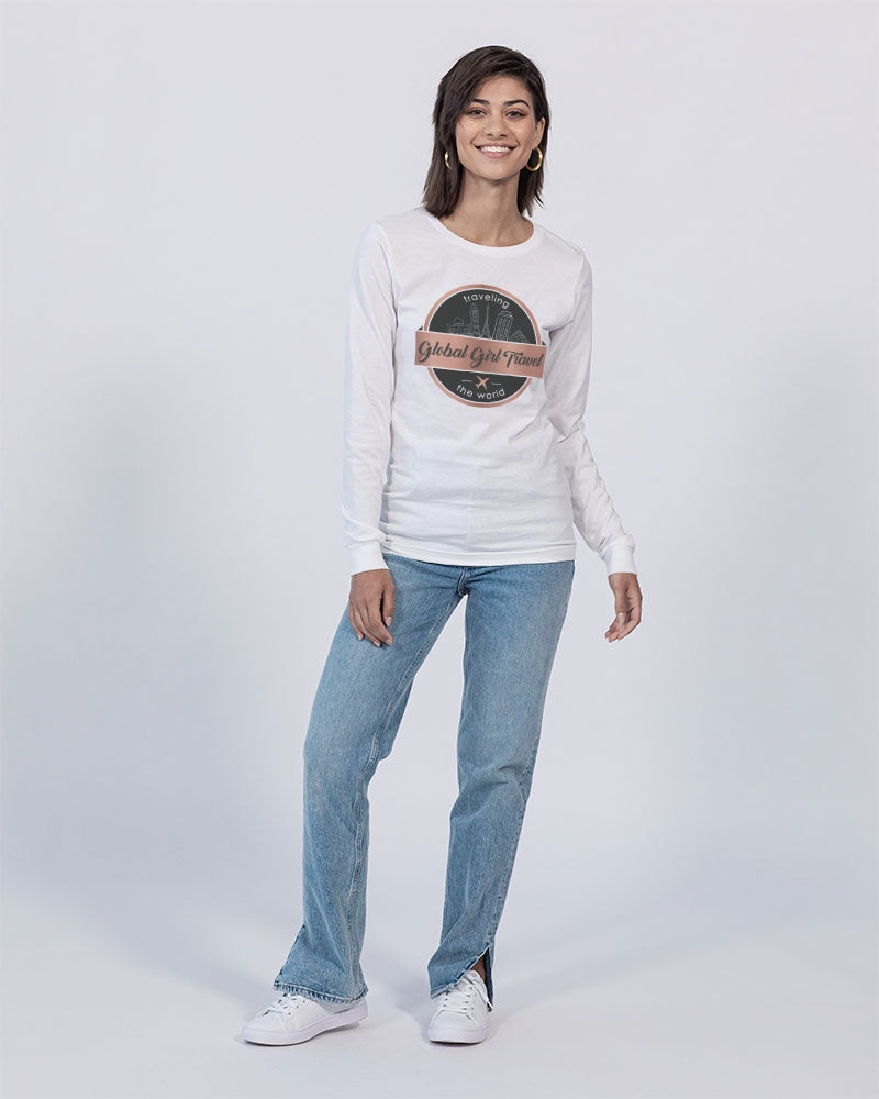 Global Girl Travel Unisex Long Sleeve Tee | Lane Seven