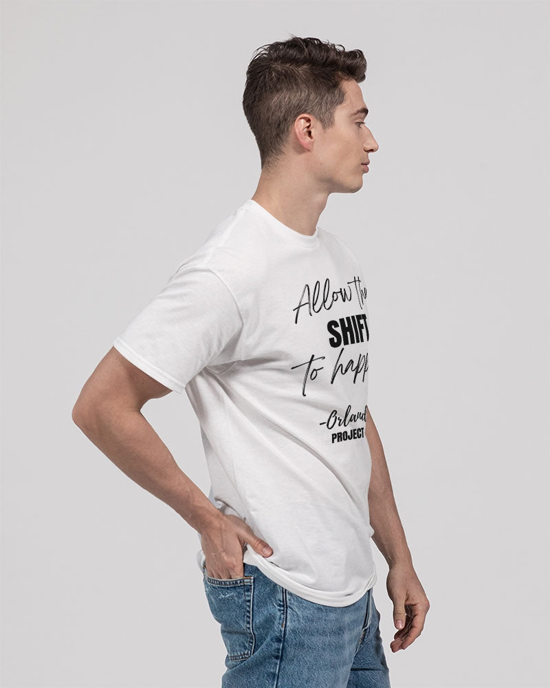 Allow the SHIFT to happen - Black Unisex Heavy Cotton T-Shirt | Gildan