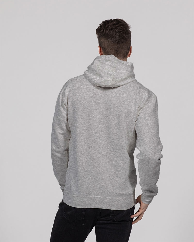 John Marcus - Black & White Unisex Premium Pullover Hoodie | Lane Seven