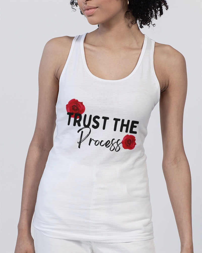 Trust - Black Font Unisex Jersey Tank | Bella + Canvas