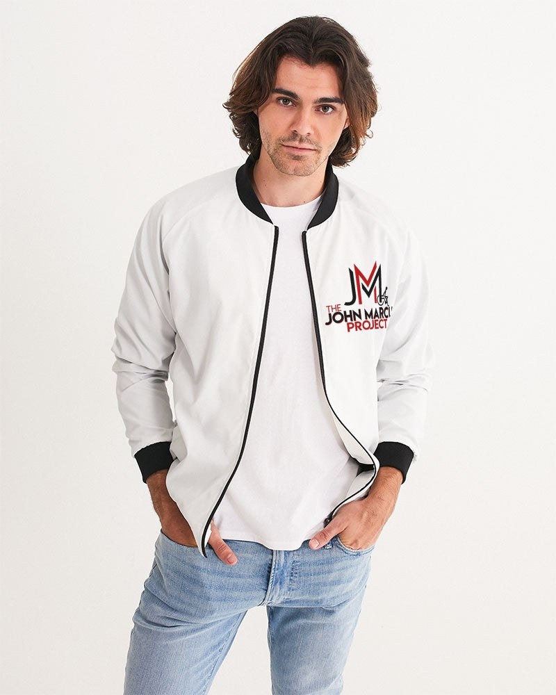 John Marcus - Black & Red Men's Bomber Jacket