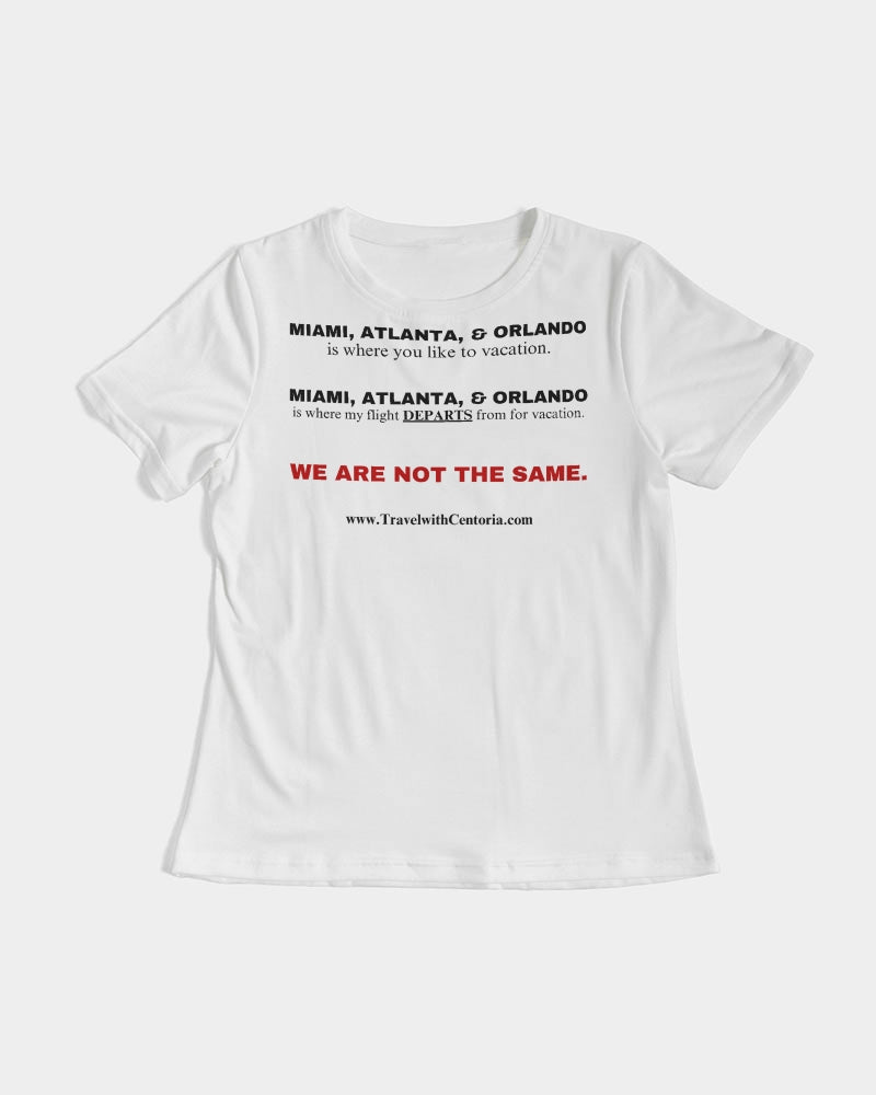 We Are Not The Same - Women's Cut Women's Tee