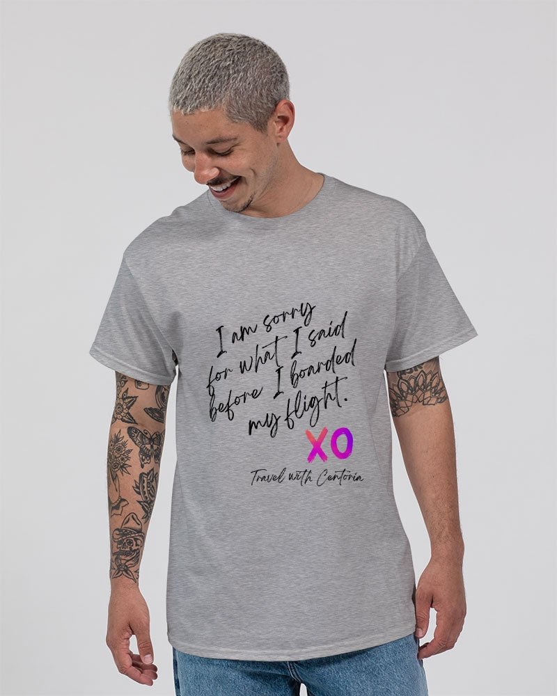 I'm Sorry... - Gray Shirt / Black Font - Unisex Ultra Cotton T-Shirt | Gildan