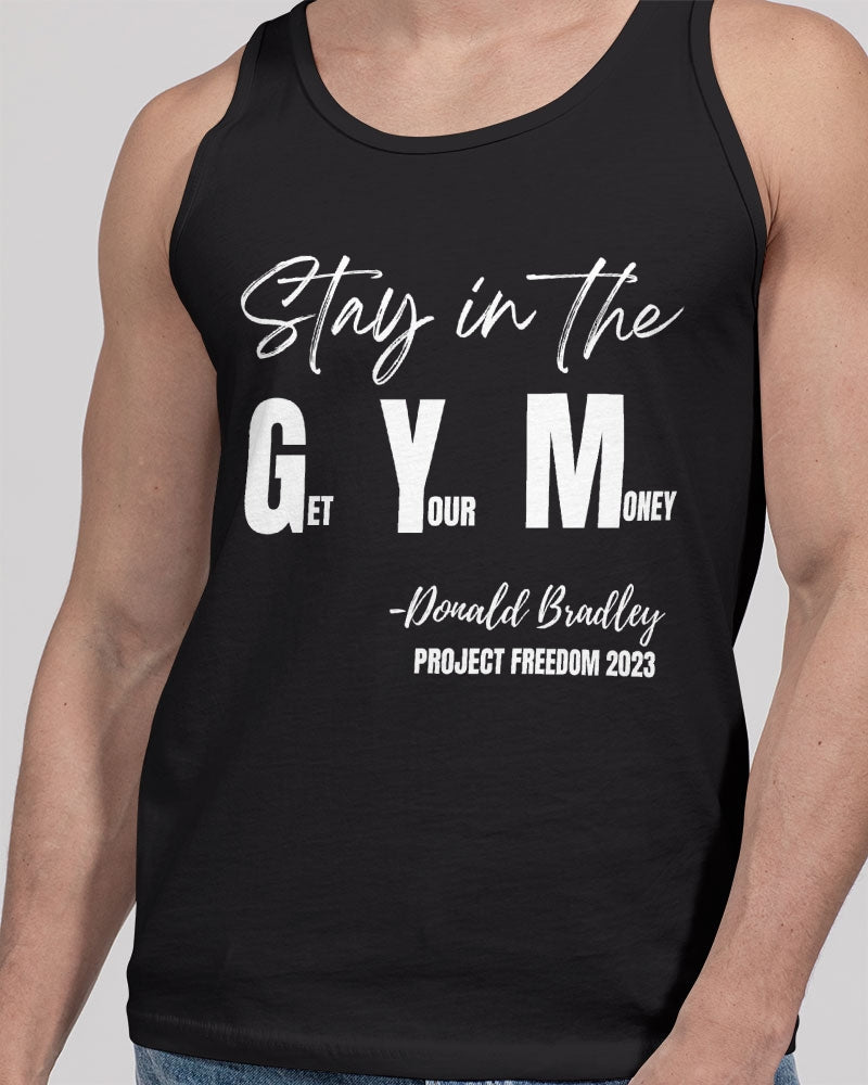 Stay in the Gym Unisex Jersey Tank | Bella + Canvas