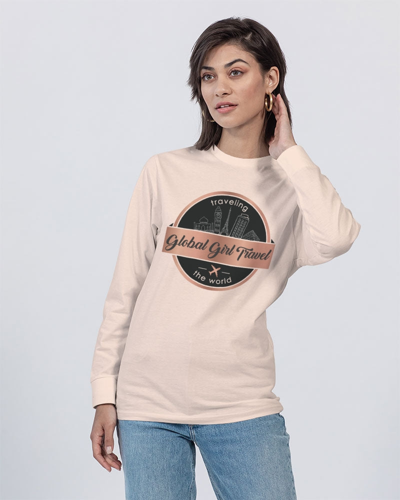 Global Girl Travel Unisex Long Sleeve Tee | Lane Seven