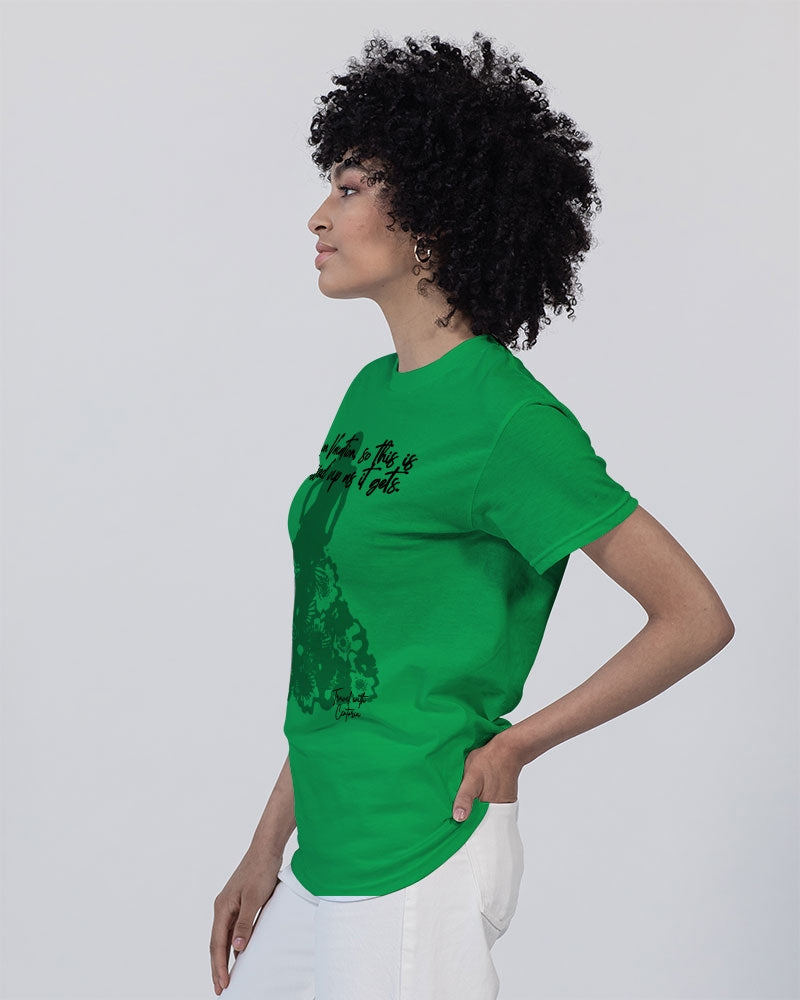 Female Dress - 1 Unisex Heavy Cotton T-Shirt | Gildan
