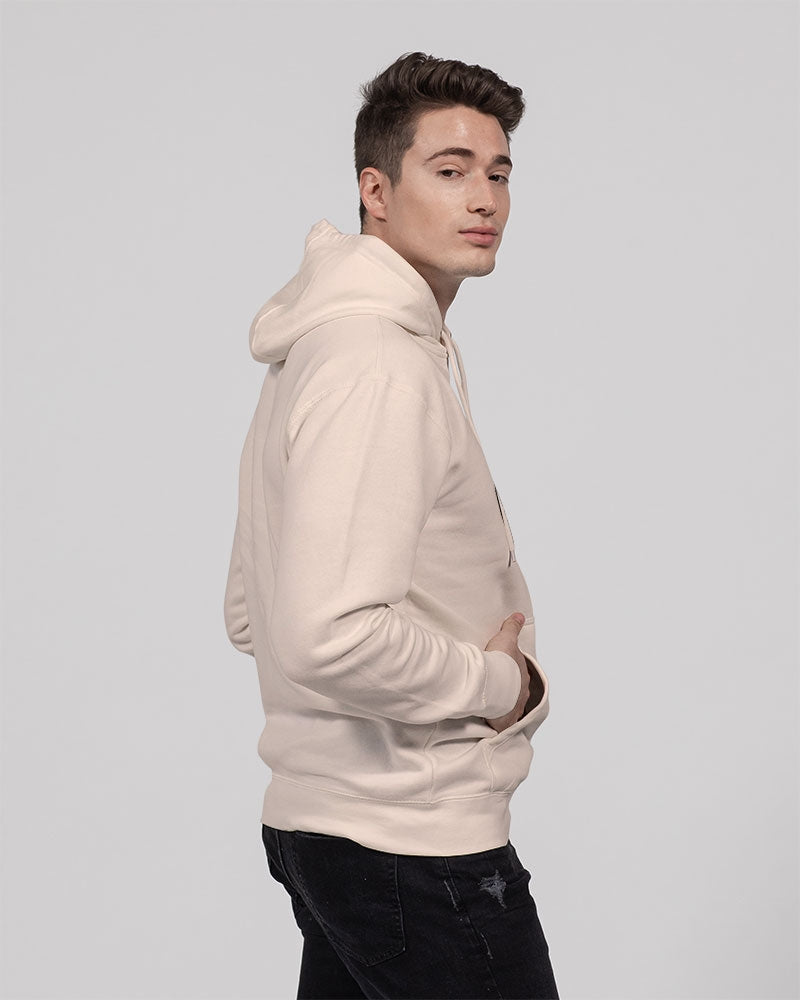 John Marcus - Black & White Unisex Premium Pullover Hoodie | Lane Seven