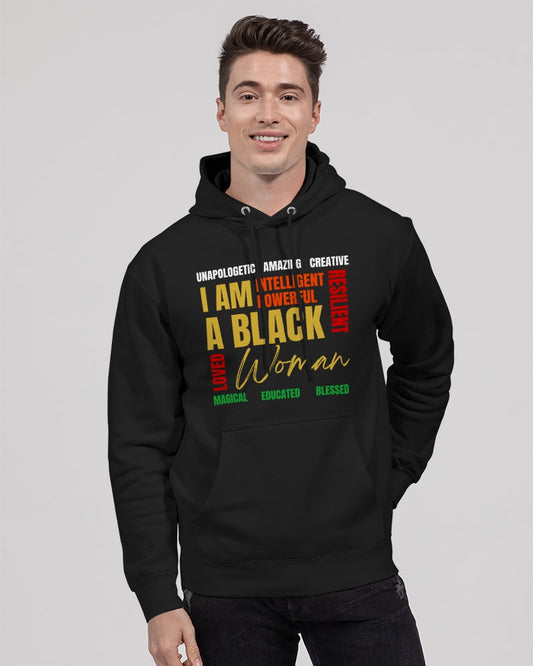 BLACK WOMAN Unisex Premium Pullover Hoodie | Lane Seven