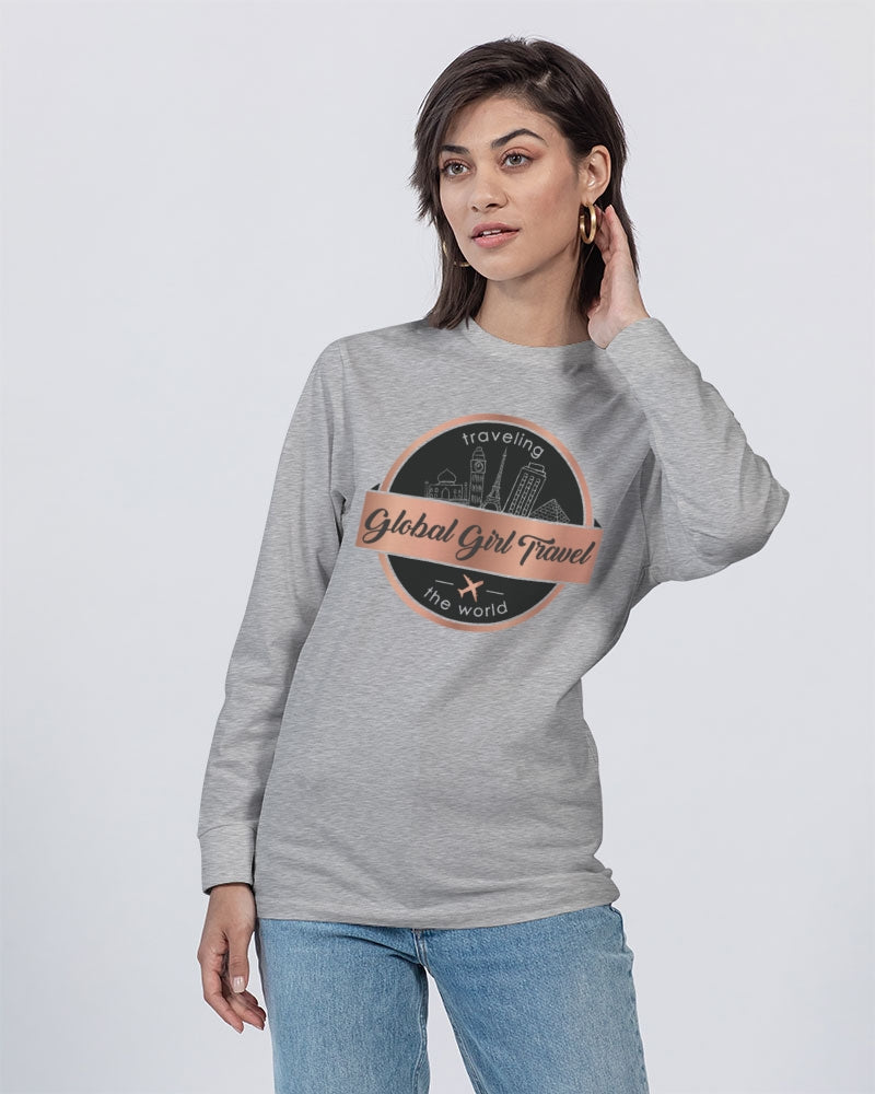 Global Girl Travel Unisex Long Sleeve Tee | Lane Seven